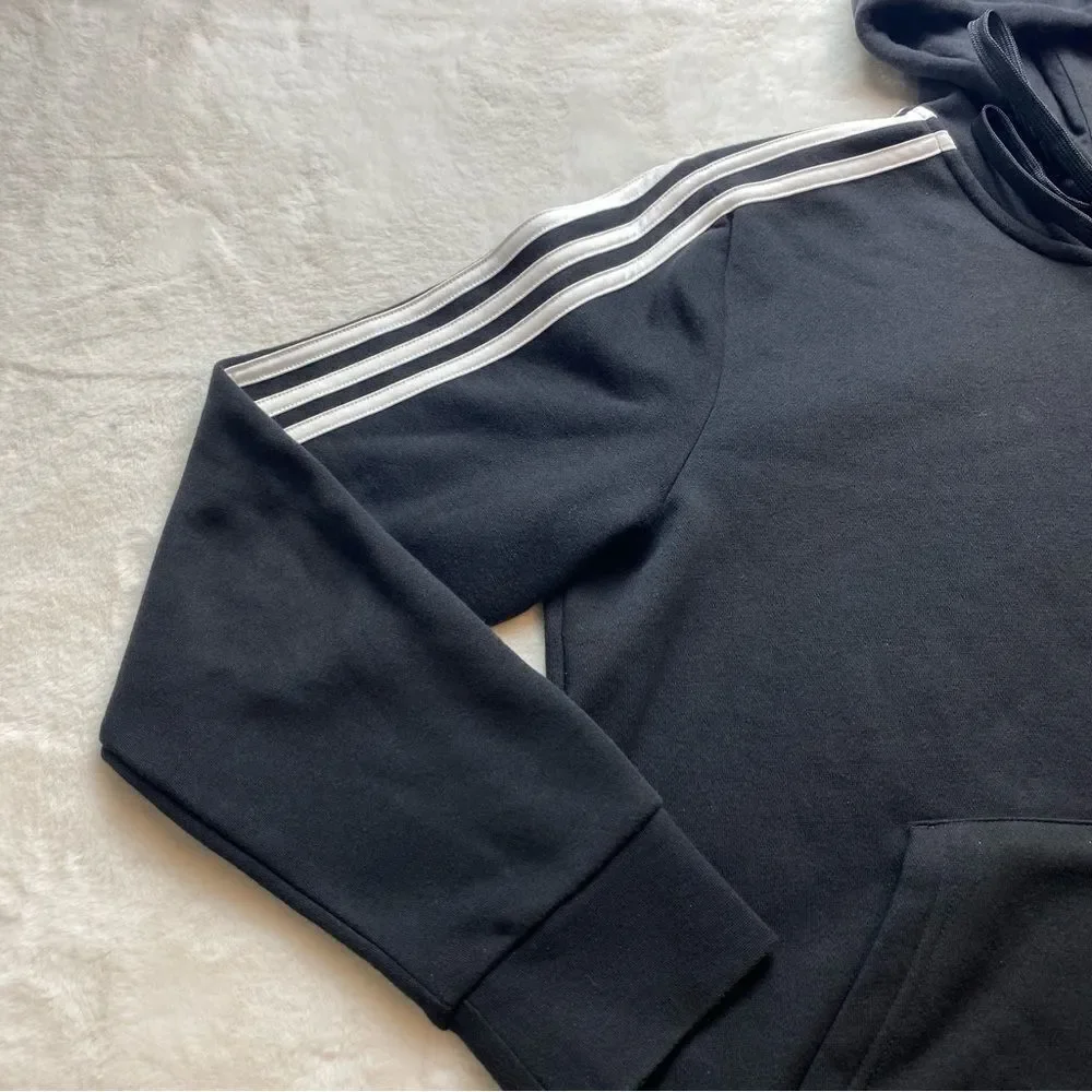 Adidas Black Hooded Jacket Size XL